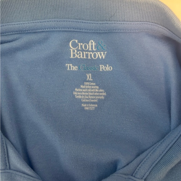 Classic Blue Polo. XL - Picture 3 of 3